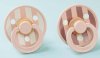 Bibs Набор латексных пустышек Studio Colour, 0+ Block - Blush Mix