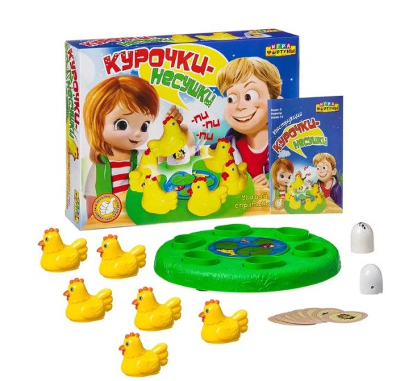 Игра фортуны Настольная семейная игра "Курочки-несушки"