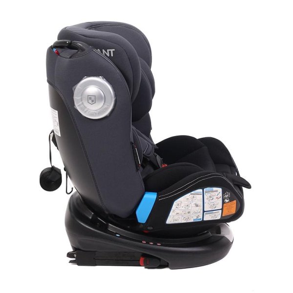 Rant Автокресло GT isofix Top Tether C05001 / цвет grey/black / серо-черный
