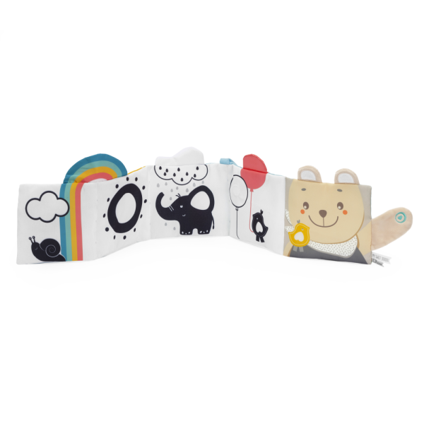Chicco первая книжка малыша мягкая двухсторонняя