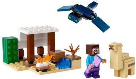 Lego Minecraft Конструктор "Экспедиция Стива в пустыню"