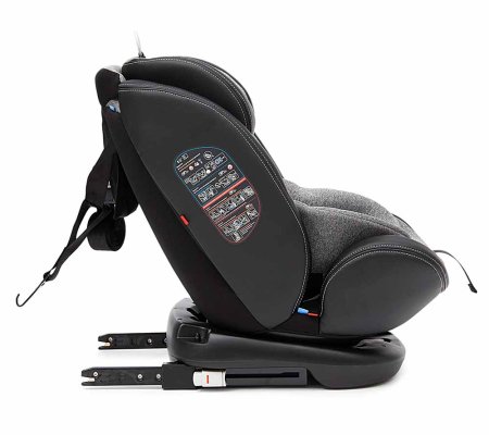 Bambini Moretti Детское автокресло ST-3 (0-36 кг) / цвет серый с серой строчкой