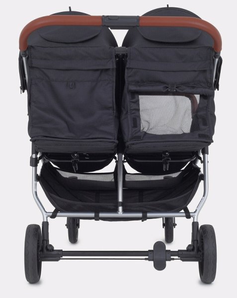 Mowbaby Прогулочная коляска для двойни Tandem / цвет Black (черный)