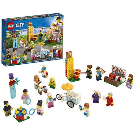 Lego City Конструктор Город Комплект минифигурок Весёлая ярмарка