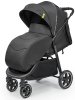 Happy Baby Коляска прогулочная Ultima V2 X4, 4 колеса, съемный бампер / black
