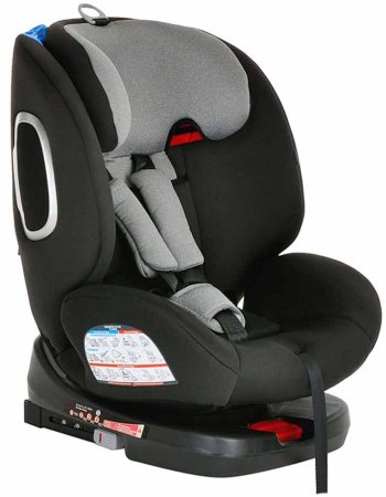 Pituso Автокресло Roys (0-36 кг) / цвет Black-Grey (черно-серый)