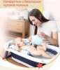 Bambini Moretti Складная ванна с матрасиком bubbles / цвет синий