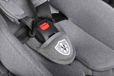 Farfello Автокресло детское 0-36 кг KBH303 Isofix / цвет Серо-чёрный