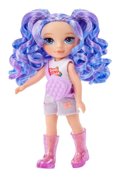 RAINBOW HIGH(Рейнбоу Хай) Кукла Littles Аметист 15 см фиолетовая с аксессуарами