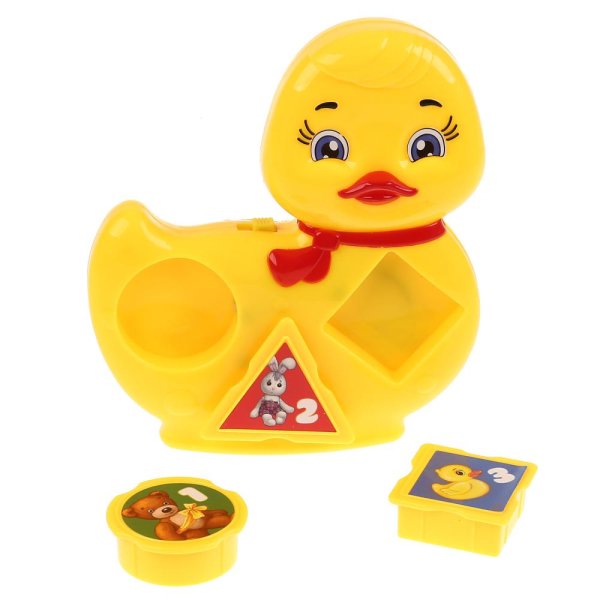 Умка Обучающая уточка-сортер, озвученная руссифиц. на карт.