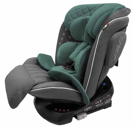 Sweet Baby Автокресло Fortuna 360 SPS Isofix (0-36 кг) / цвет Grey-Turquoise (серый-бирюзовый)