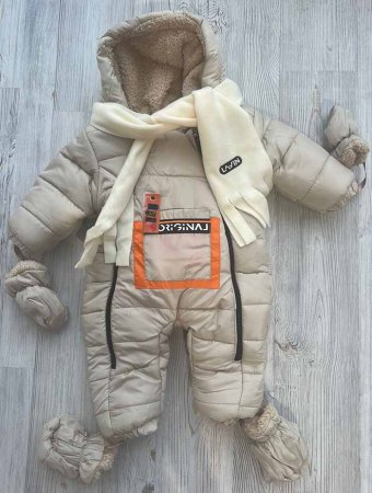 Lavin Kids Комбинезон + шарф "Собачка"