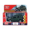 Машина металл LADA NIVA travel 12 см, двери, инерц, темно-зеленый, кор. Технопарк 415058
