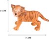 Masai Mara Набор фигурок из серии "Мир диких животных": Семья львов и семья тигров, 4 предмета