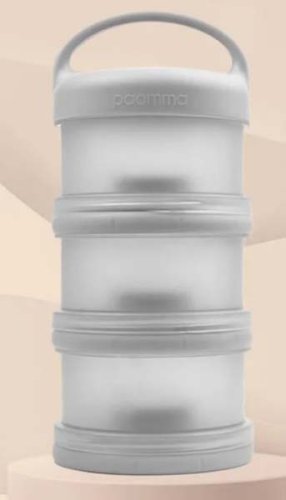 Paomma Контейнер для молочной смеси и детского питания / цвет Light grey (светло-серый)