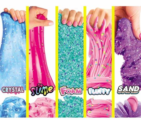 Canal Toys Набор слаймов Slime Mix & Match Craze Sensations, 5 слаймов