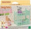 Sylvanian families Двухъярусная кровать и малыши Солнечный кролик и Коала