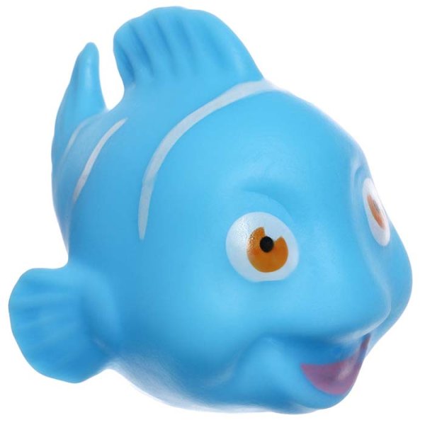 Крошка Я Набор резиновых игрушек для ванны «Пупсик с цветными рыбками»