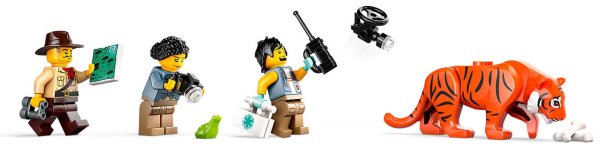 Lego Конструктор City "Исследователь джунглей: грузовик для бездорожья"