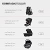 (Т) Коляска 3в1 Bambini Moretti  Adele  (Black)
