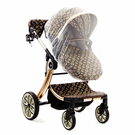 Bambini Moretti  Коляска 2 в 1 Vondoo, цвет / Луи Виттон (LV)