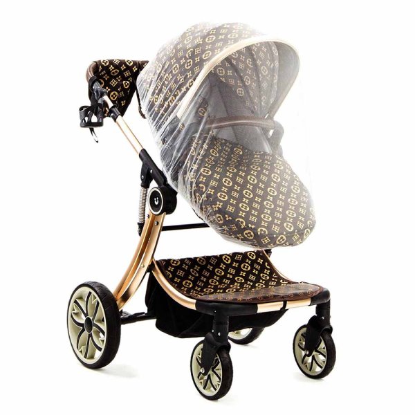 Bambini Moretti  Коляска 2 в 1 Vondoo, цвет / Луи Виттон (LV)