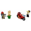 Lego city fire конструктор пожар в бургер-кафе / разноцветный