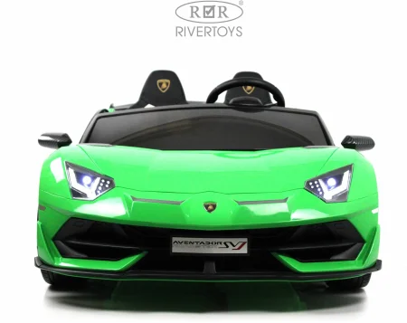 Электромобиль Lamborghini Aventador SVJ(A111MP)   (Зеленый)