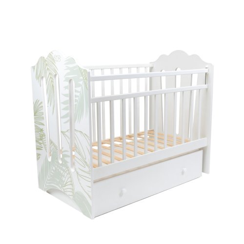 Sweet Baby Кровать детская Cristallina с ящиком / цвет Bianco/Белый