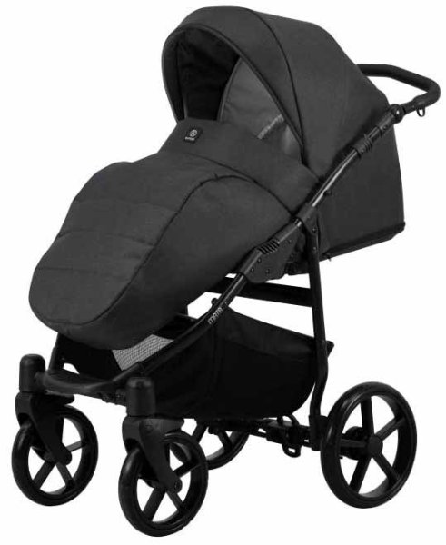 Bambini Moretti Коляска 2 в 1 Vittoria / цвет графит