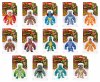 1Toy Тянущаяся фигурка Monster Flex Dino, 14 см
