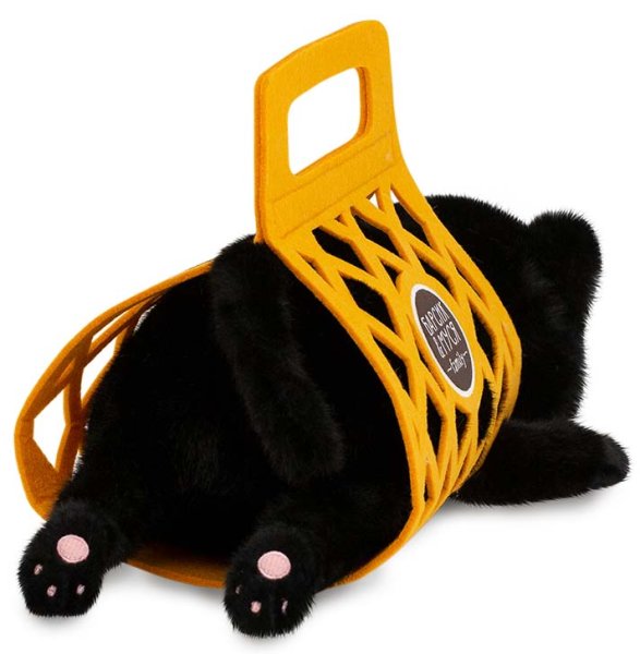 Orange Toys Мягкая игрушка "Кот Барсик черный", 35 см