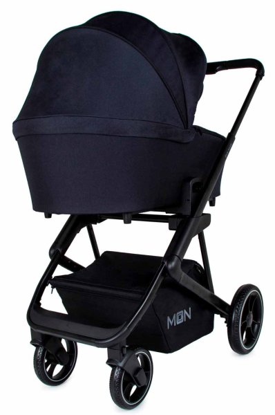 Moon Коляска 2 в 1 Style / цвет Navy Melange 2020 (темно-синий)