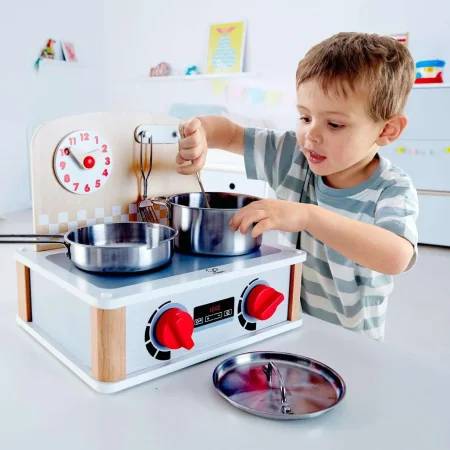 Hape Игровой набор Кухня 2 в 1 / цвет белый, бежевый