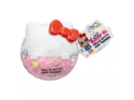 ЛОЛ СЮРПРАЙЗ Кукла в шаре Hello Kitty & Friends с аксессуарами L.O.L. SURPRISE!