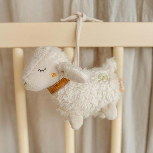 Fehn Музыкальная подвеска-игрушка Овечка Natur