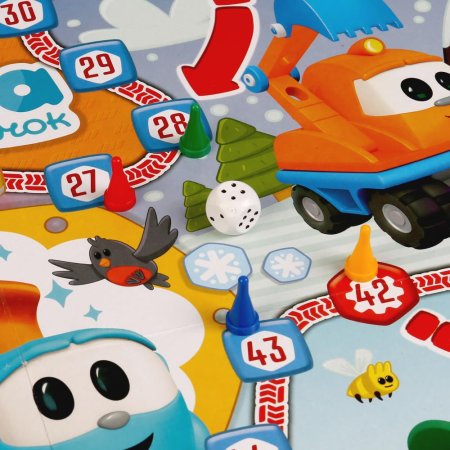 Умные игры Настольная игра-ходилка «Грузовичок Лёва»