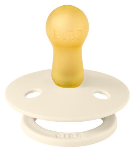 Bibs Пустышка латексная Studio Colour, 6+ месяцев Block - Ivory Hush