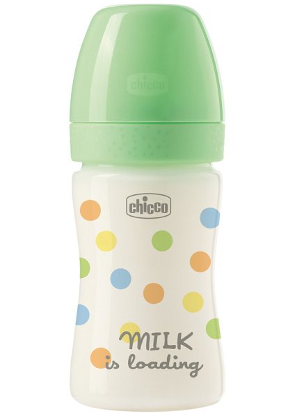 Chicco Бутылочка пласт.PERFECT EASY Uni, 150 мл, с/с, медл.поток 00020241300000