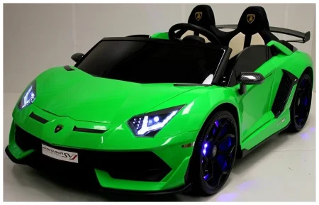 Электромобиль Lamborghini Aventador SVJ(A111MP)   (Зеленый)