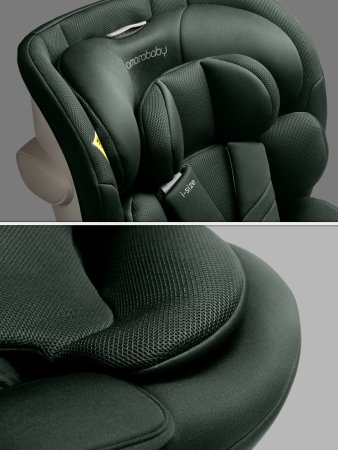 Автокресло Amarobaby Defender, i-Size, 40-150 см, (Green/зеленый)