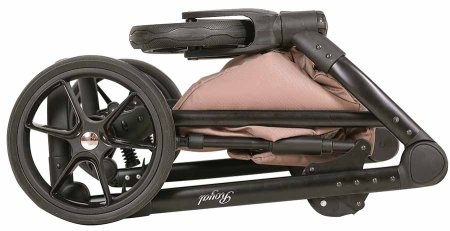 Bambini Moretti Коляска 2 в 1 Comfort RY / цвет сиреневый