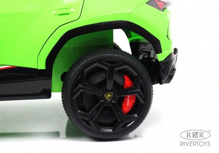 *(н/м)E777EE Электромобиль Lamborghini Urus  (Зеленый)