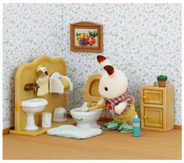 Sylvanian Families Набор "Братик и туалетная комната"