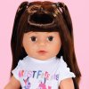 BABY born Интерактивная кукла Сестричка Брюнетка 43 см