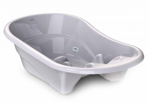 Kidwick Ванночка для купания "Лайнер" с термометром / цвет серый