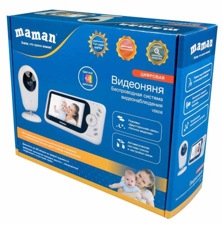 Maman Цифровая видеоняня VB608