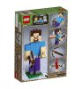 Lego Minecraft Большие фигурки Minecraft, Стив с попугаем