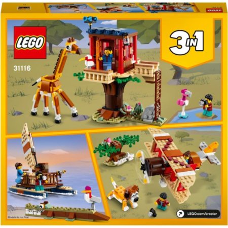 LEGO CREATOR Конструктор "Домик на дереве для сафари", 397 деталей