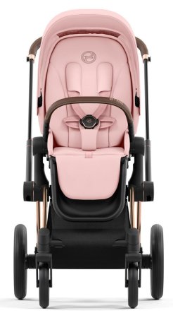 Коляска Cybex Priam IV Rosegold 2в1,+спаль.блок (Peach Pink)